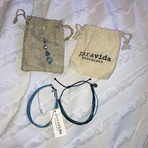 pura vida bracelets & mindful soul necklace bundle